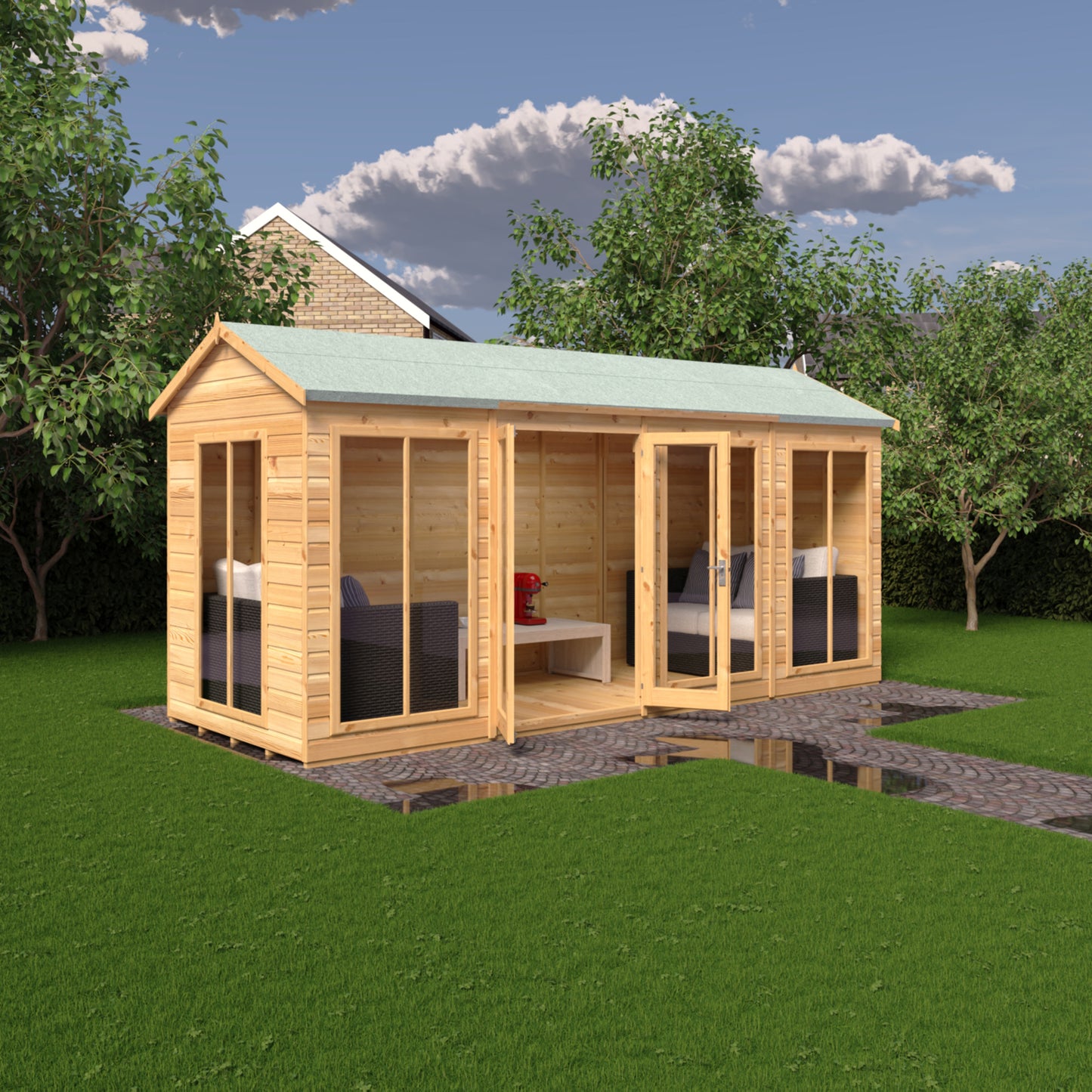 Shire Mayfield Summerhouse 16x6