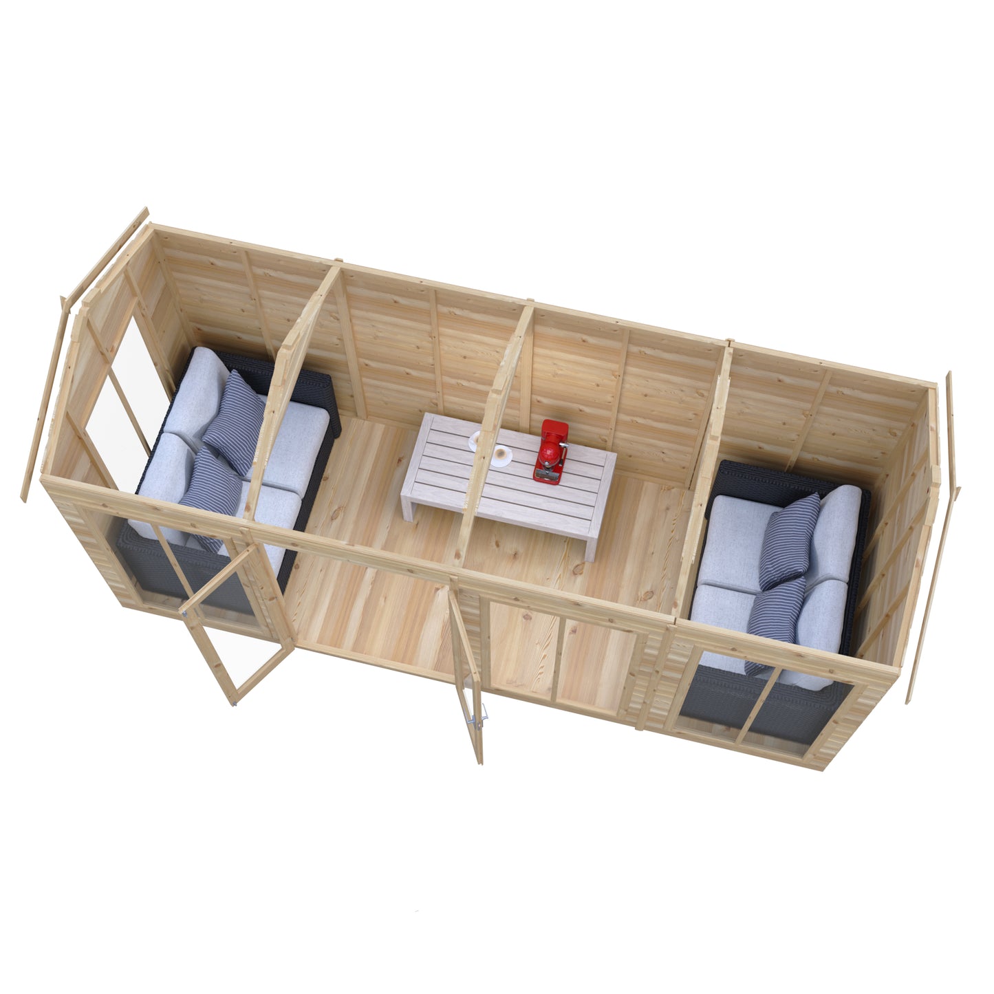 Shire Mayfield Summerhouse 16x6