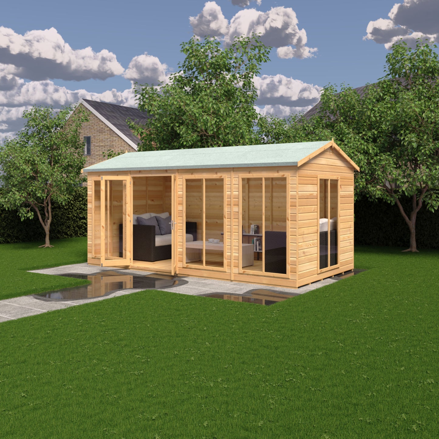Shire Mayfield Summerhouse 16x8