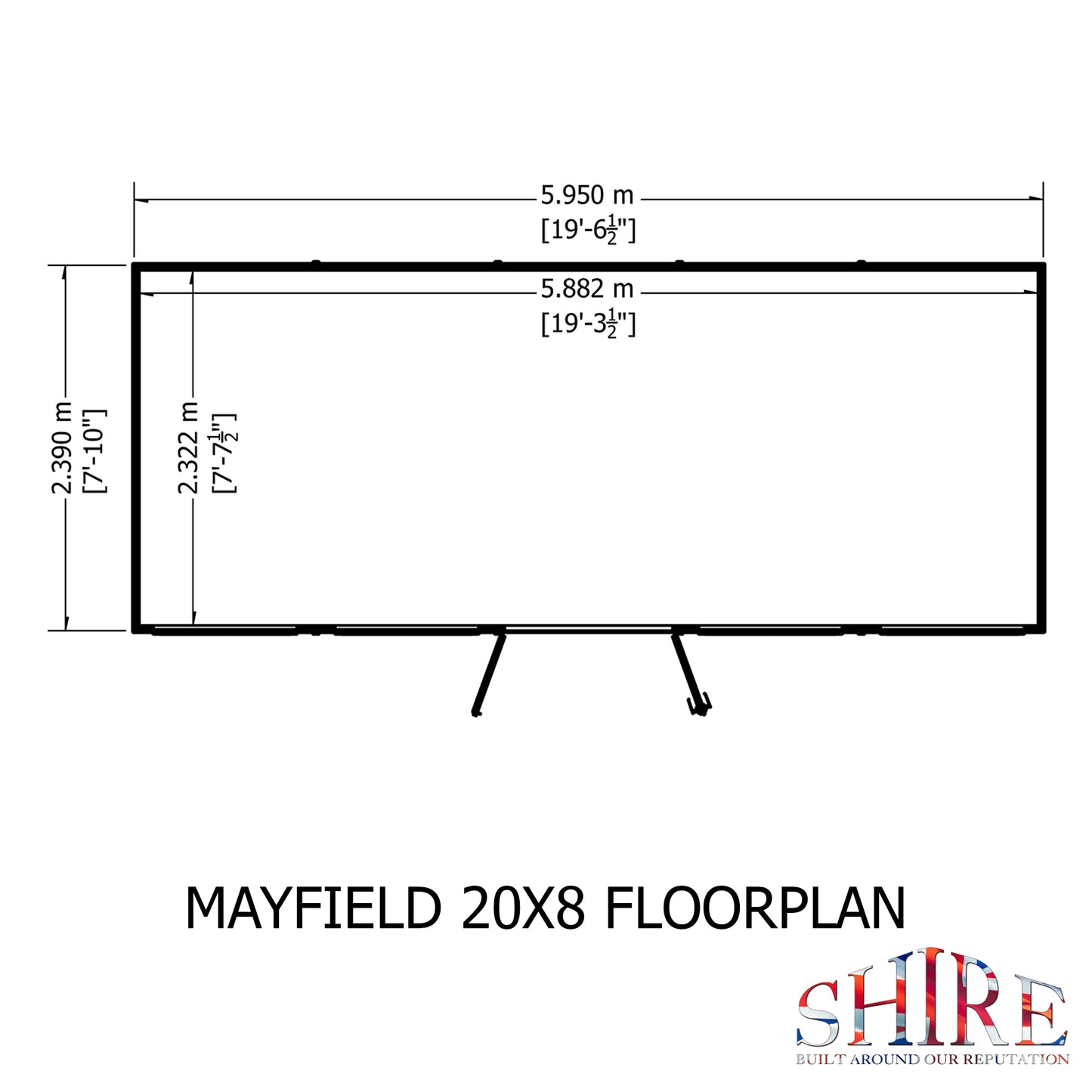 Shire Mayfield Summerhouse 20x8