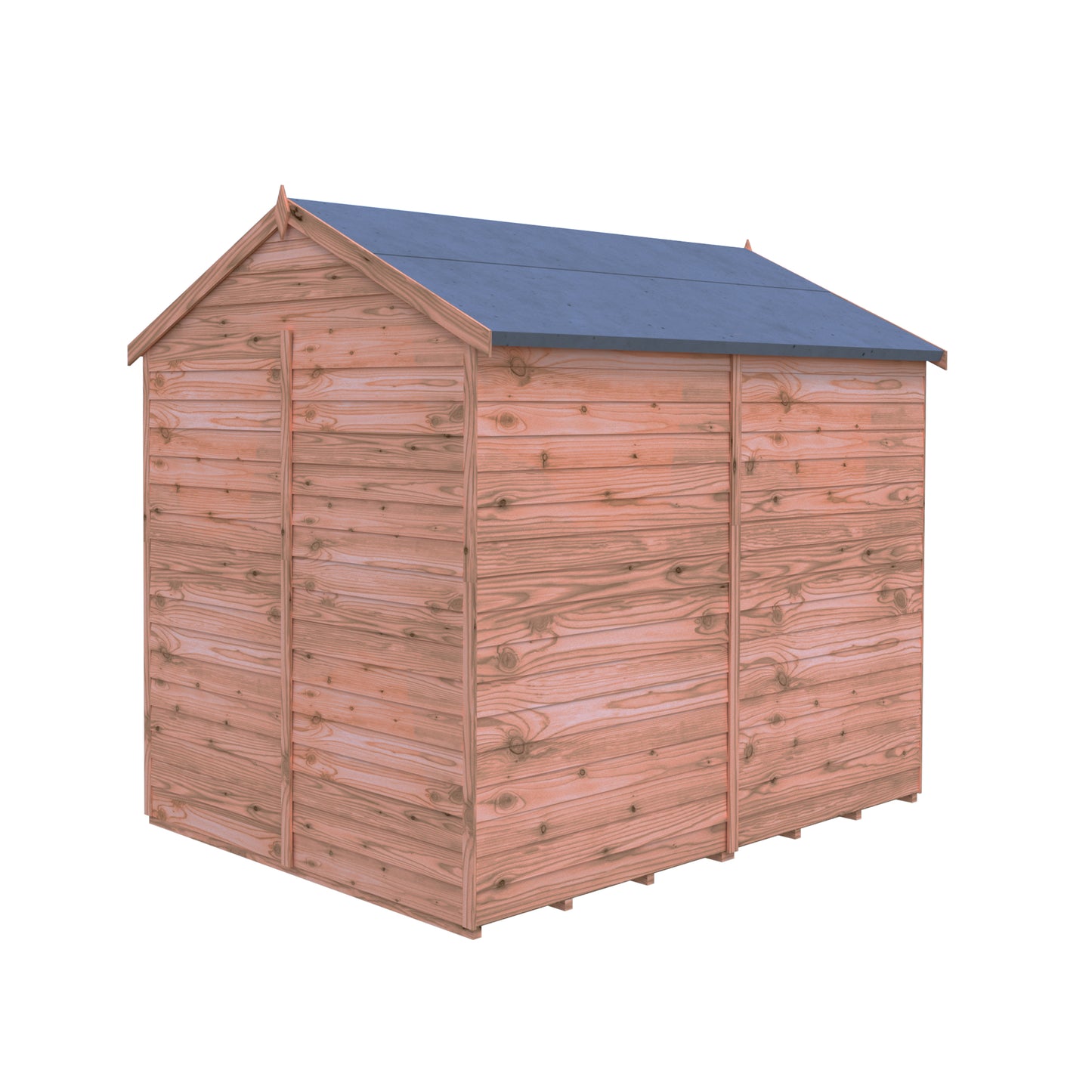 Shire Reverse Apex Dip Treated Amaryllis Overlap Garden Shed 8x6