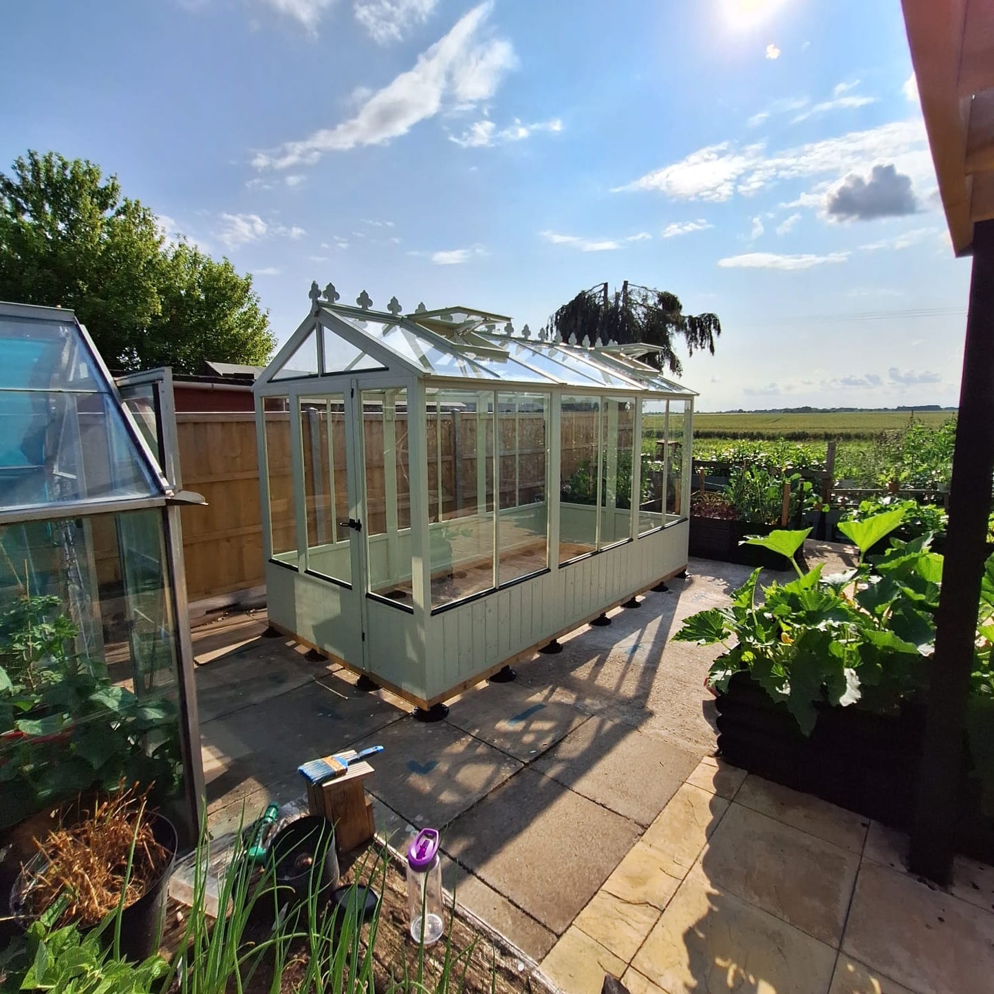 Shire Holkham Wooden Apex Greenhouse 6' x 12'