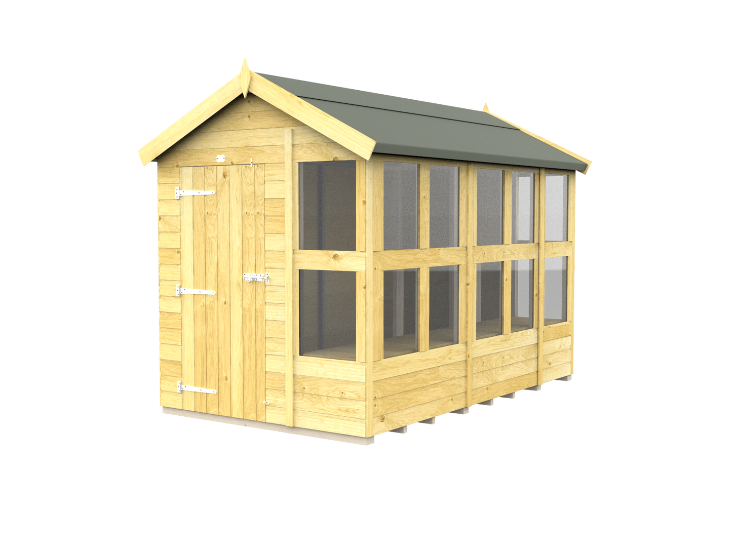Elmstead Apex Potting Shed External View