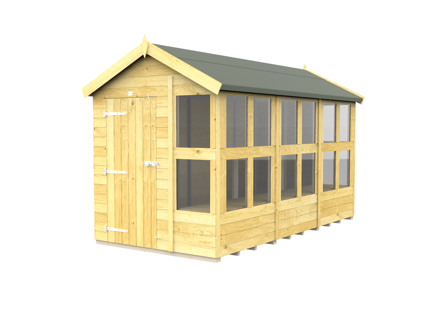 Elmstead Apex Potting Shed External View