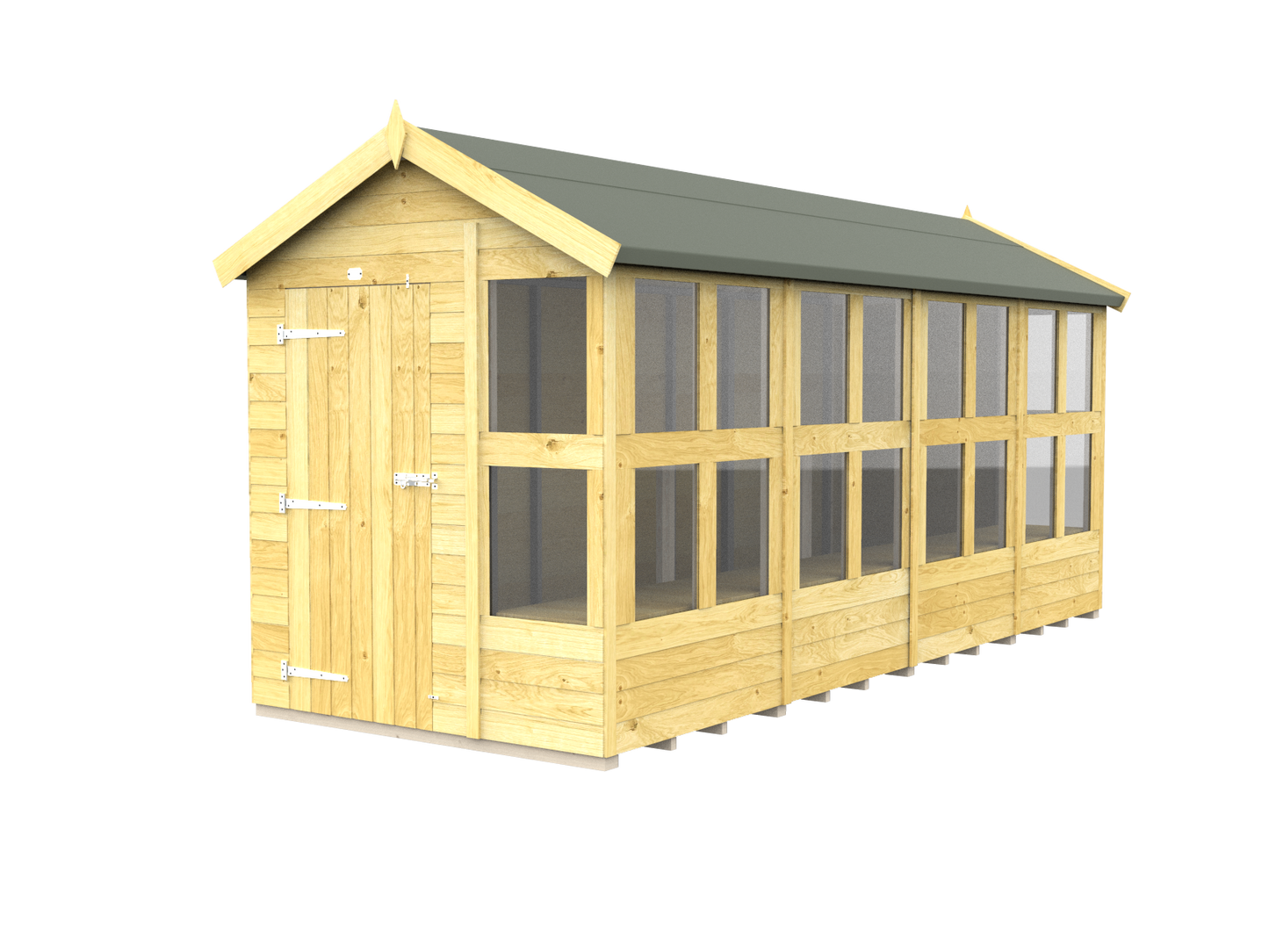 Elmstead Apex Potting Shed External View