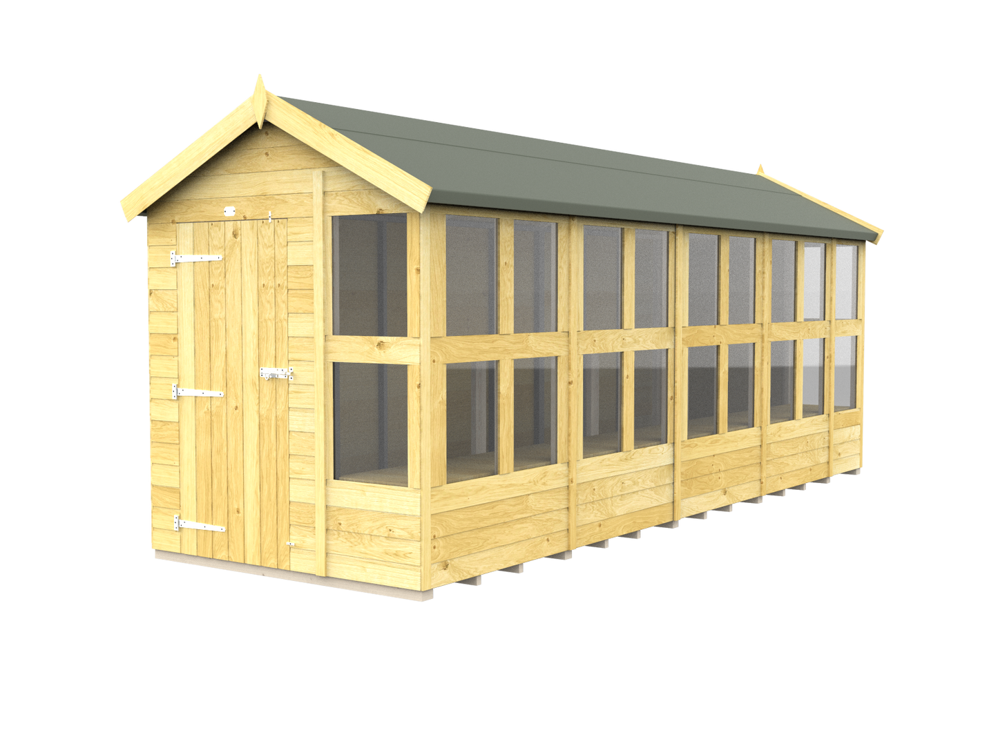 Elmstead Apex Potting Shed External View
