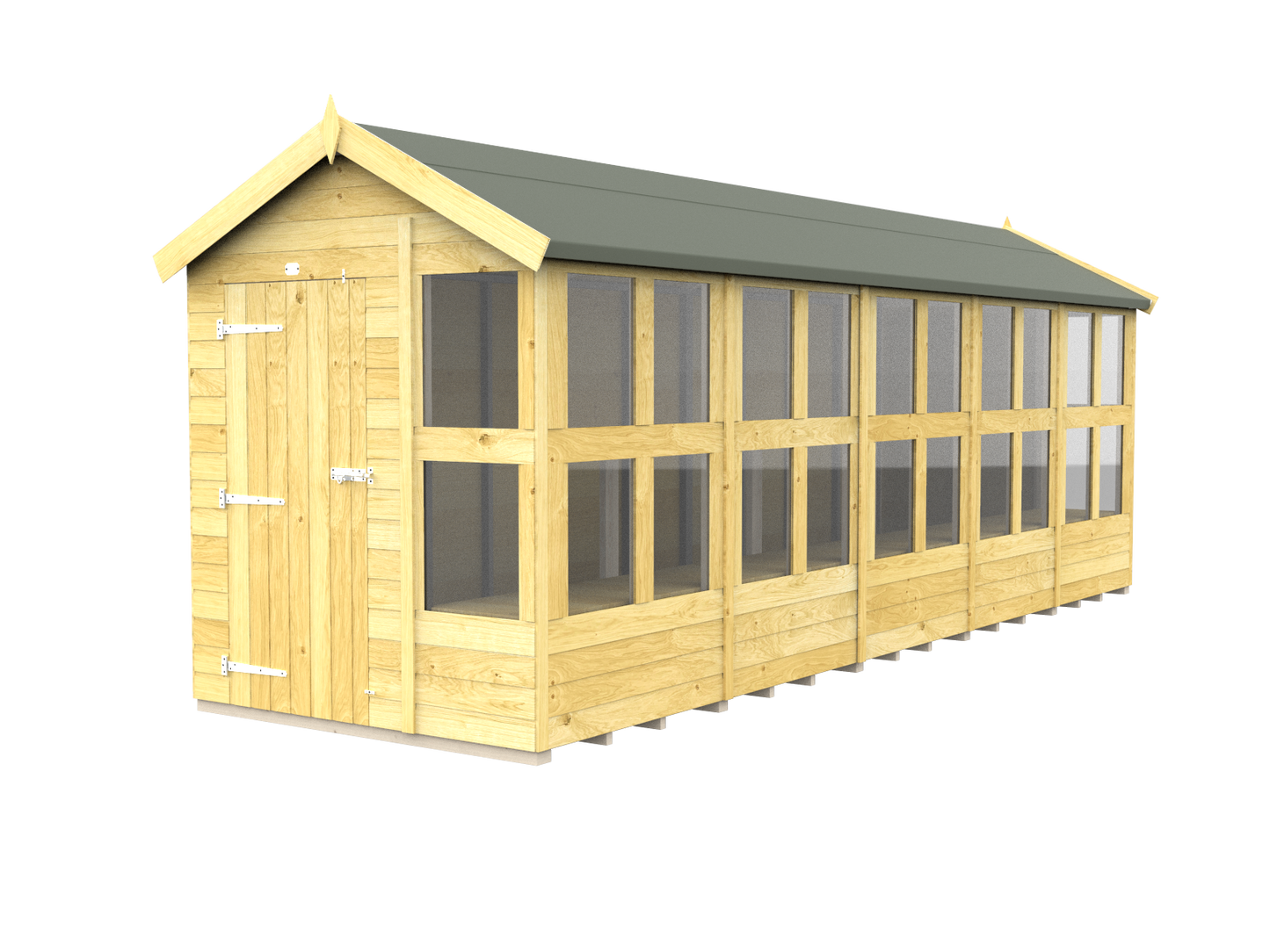 Elmstead Apex Potting Shed External View