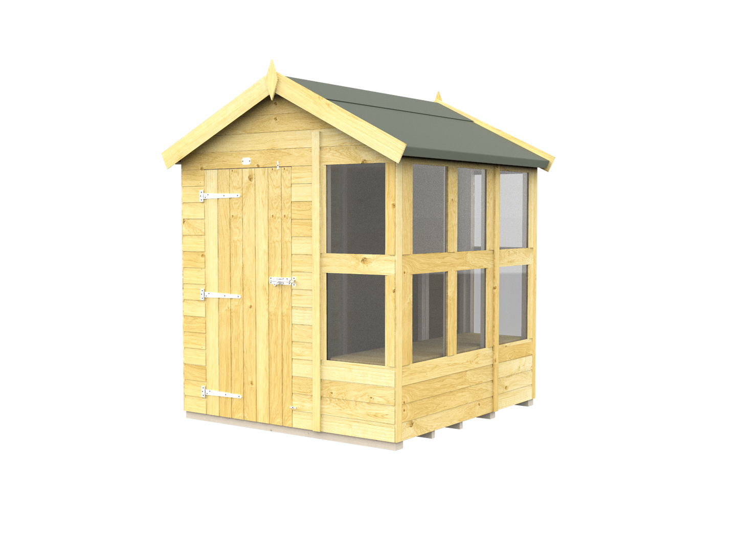 Elmstead Apex Potting Shed External View