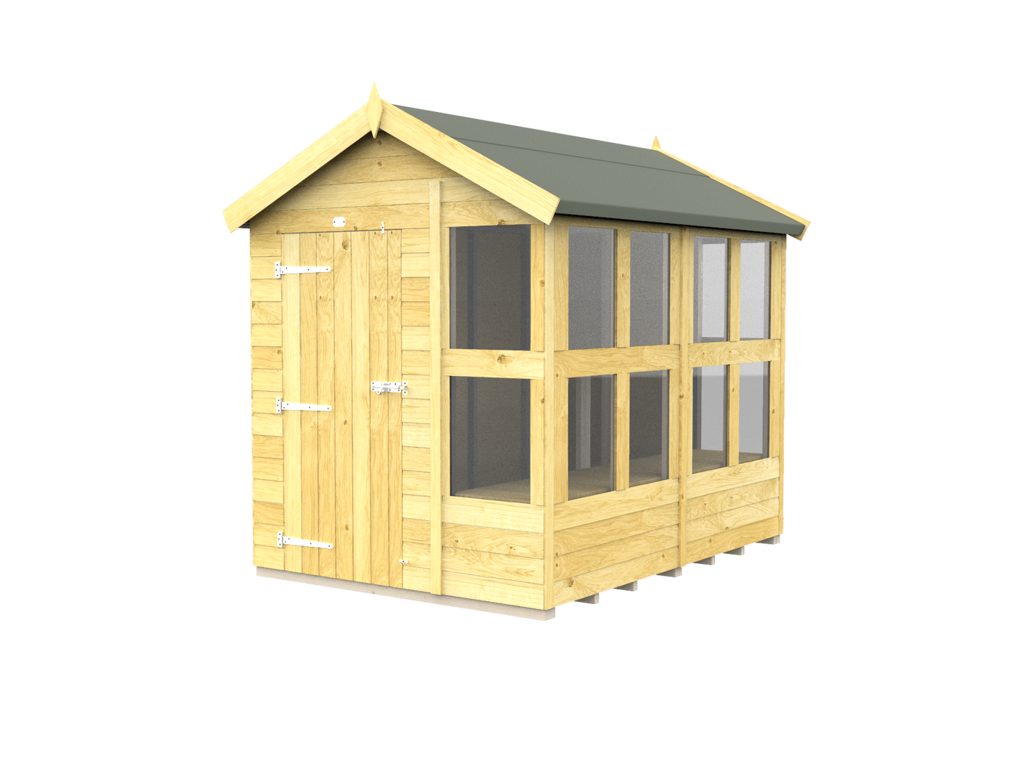 Elmstead Apex Potting Shed External View
