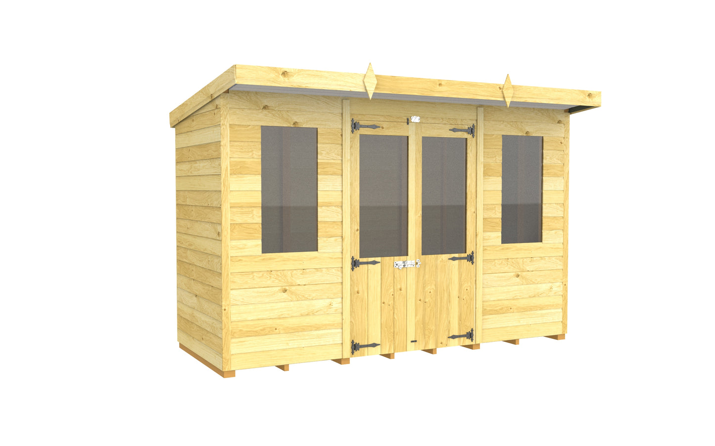 Elmstead Pent Summerhouse External Left View