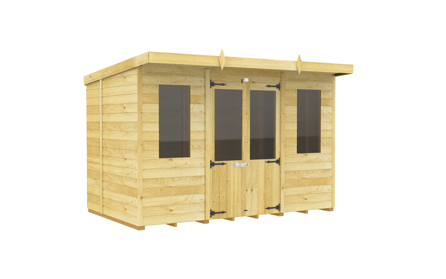 Elmstead Pent Summerhouse External Left View