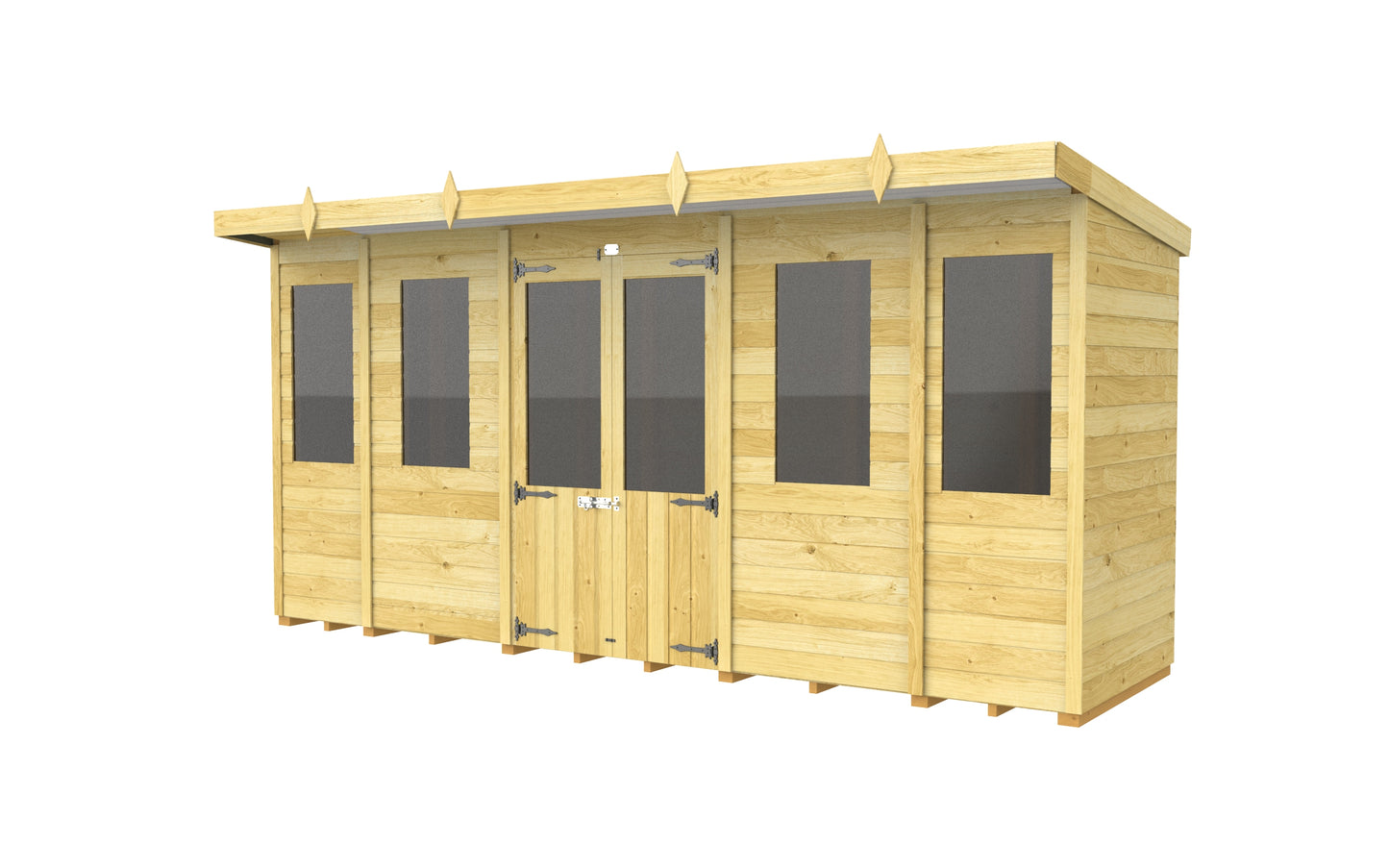 Elmstead Pent Summerhouse External Right View