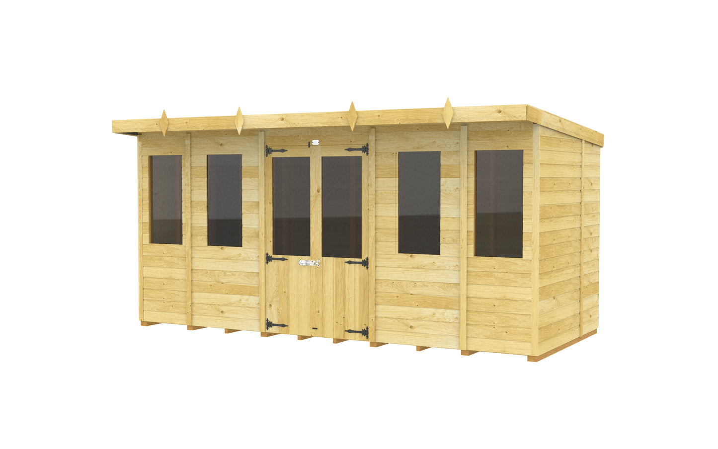 Elmstead Pent Summerhouse External Right View