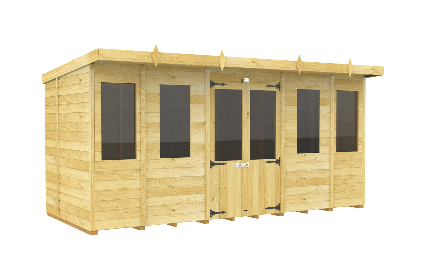 Elmstead Pent Summerhouse External Left View