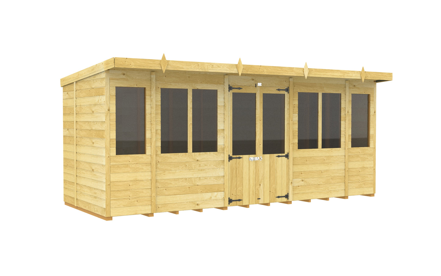 Elmstead Pent Summerhouse External Left View