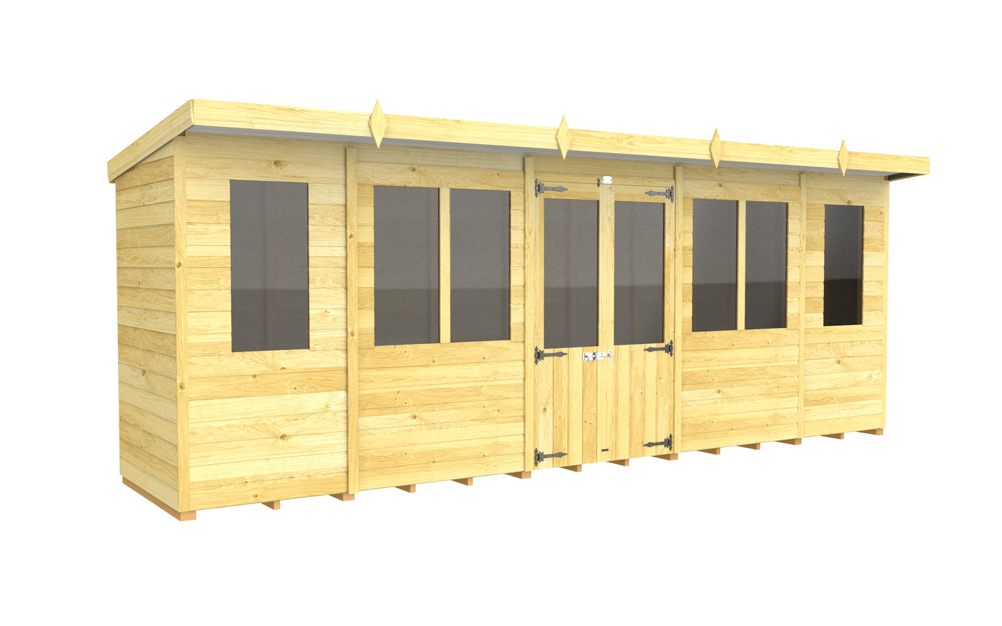 Elmstead Pent Summerhouse External Left View