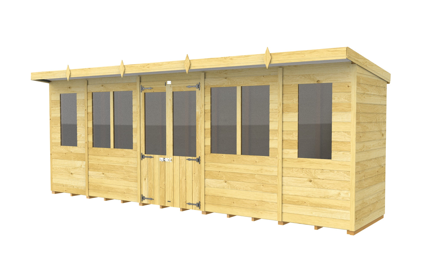 Elmstead Pent Summerhouse External Right View