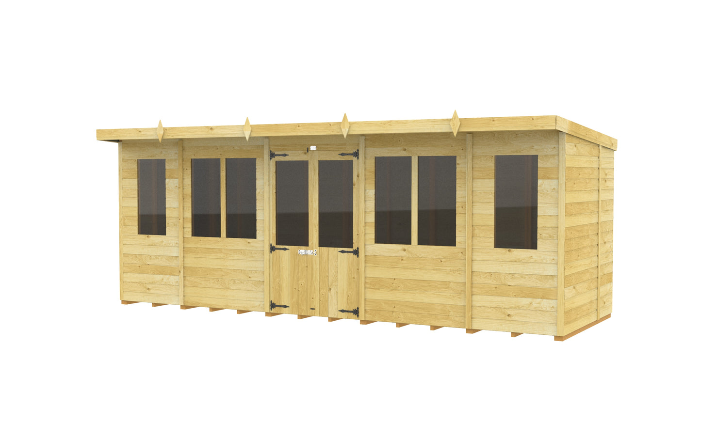 Elmstead Pent Summerhouse External Right View