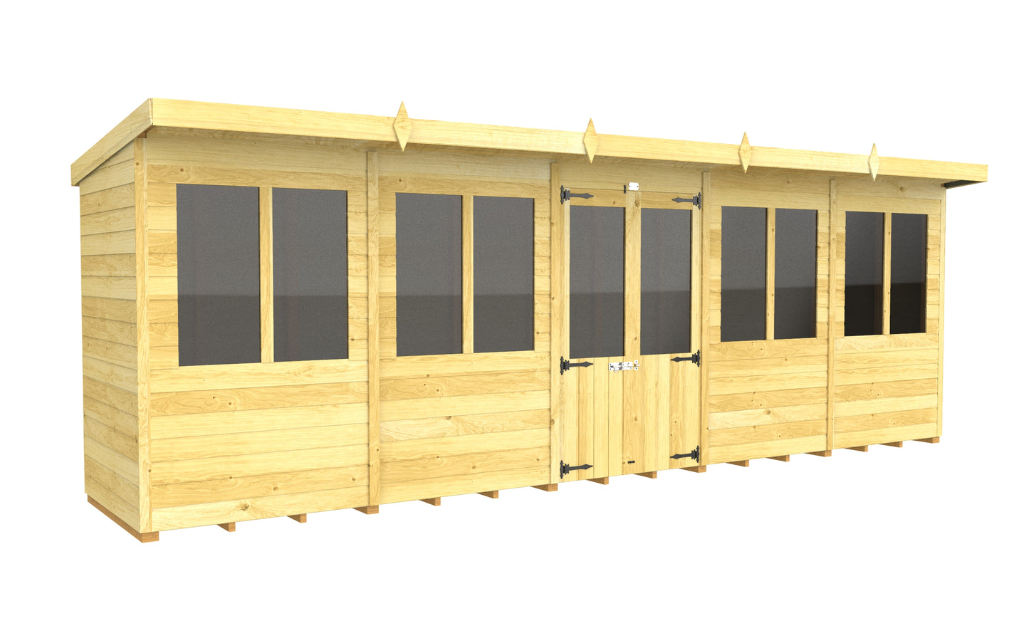 Elmstead Pent Summerhouse External Left View