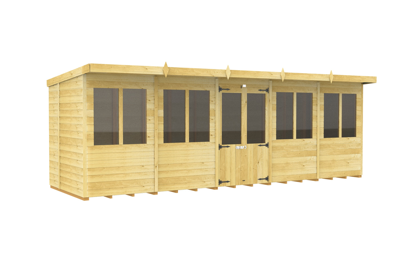 Elmstead Pent Summerhouse External Left View