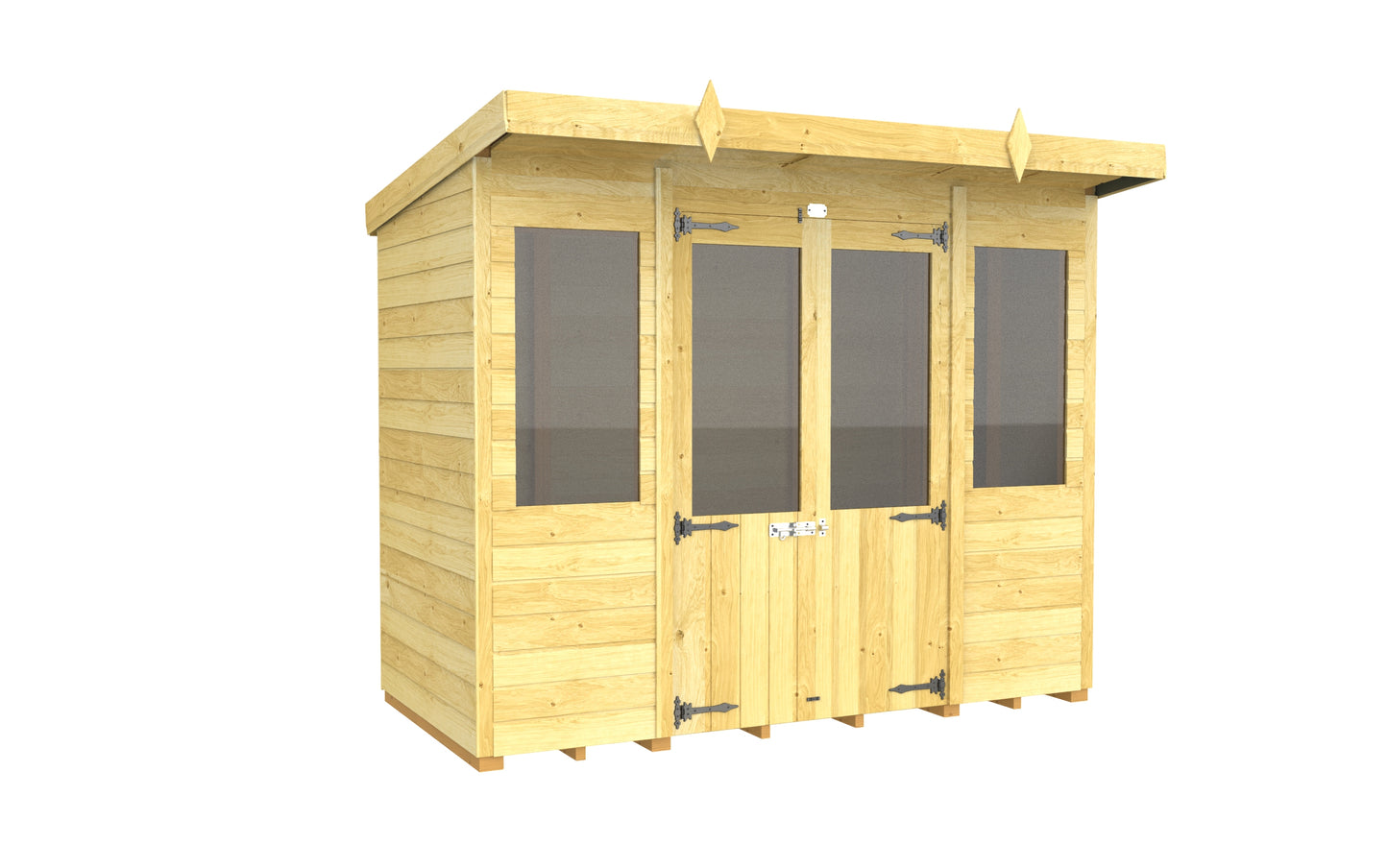 Elmstead Pent Summerhouse External Left View
