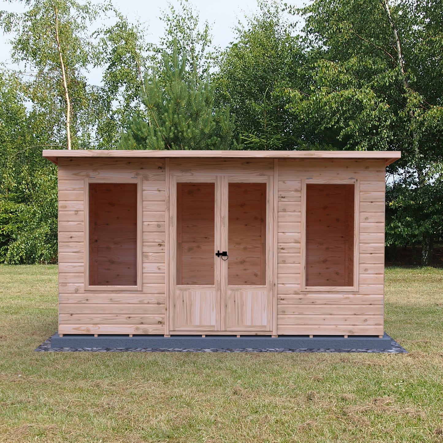 Shire Peony Pent Summerhouse 12x6