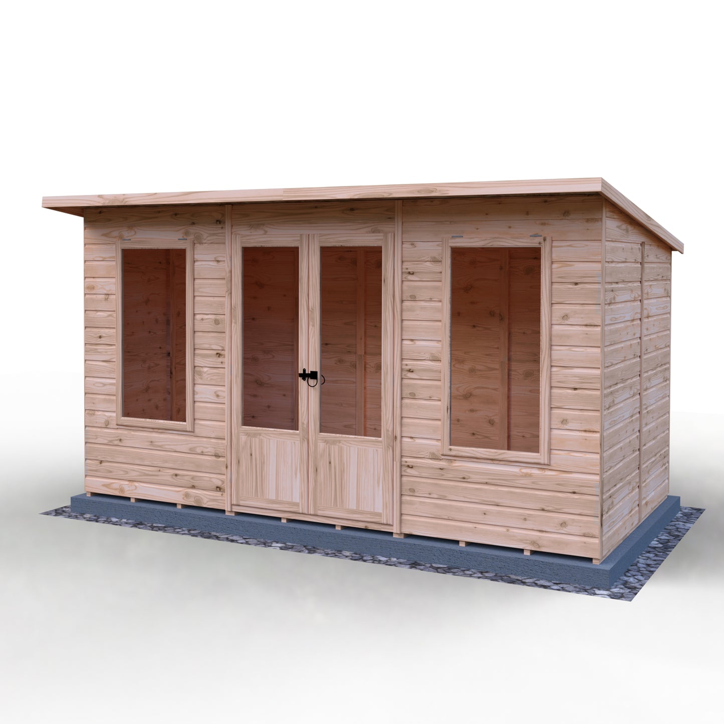 Shire Peony Pent Summerhouse 12x6