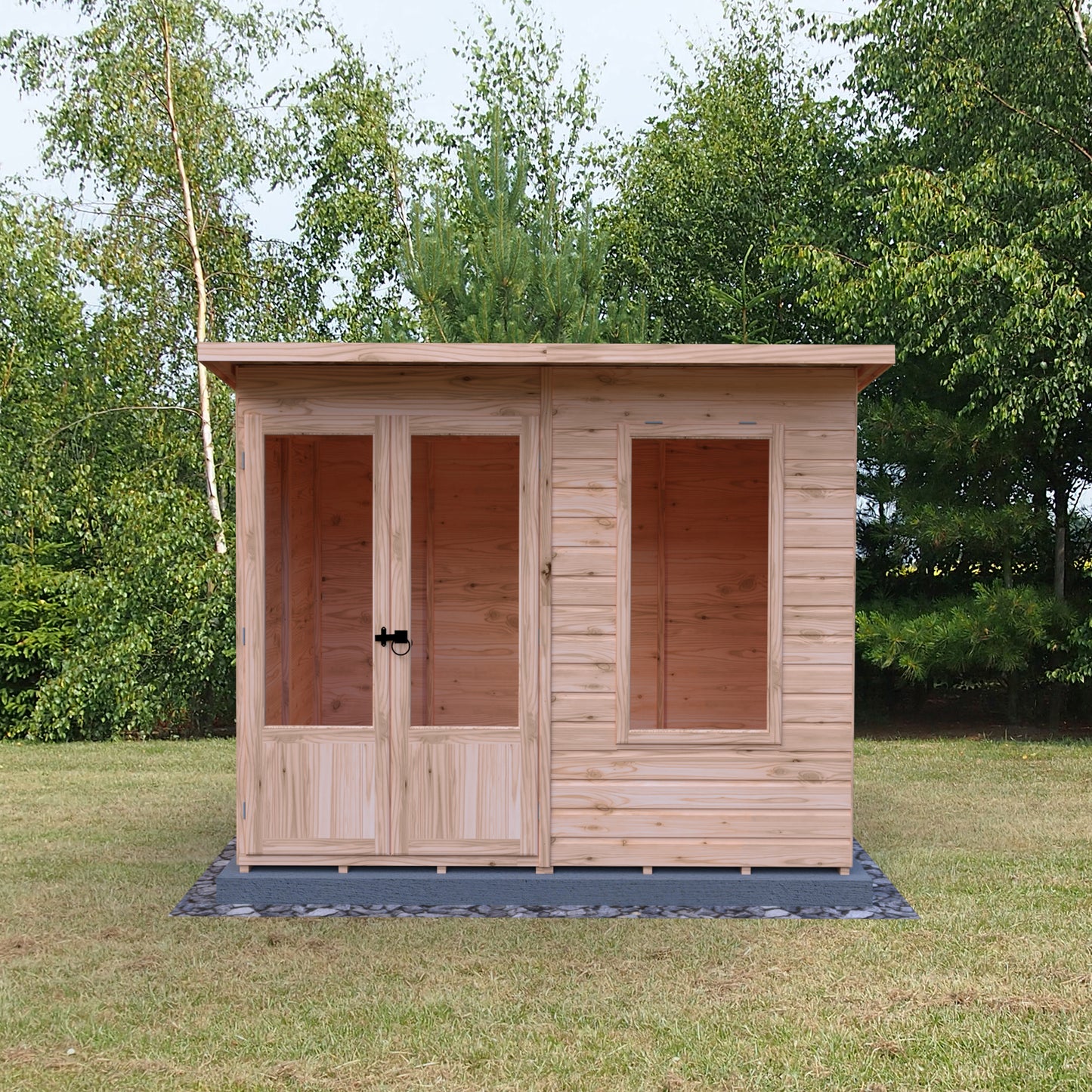 Shire Peony Pent Summerhouse 8x6