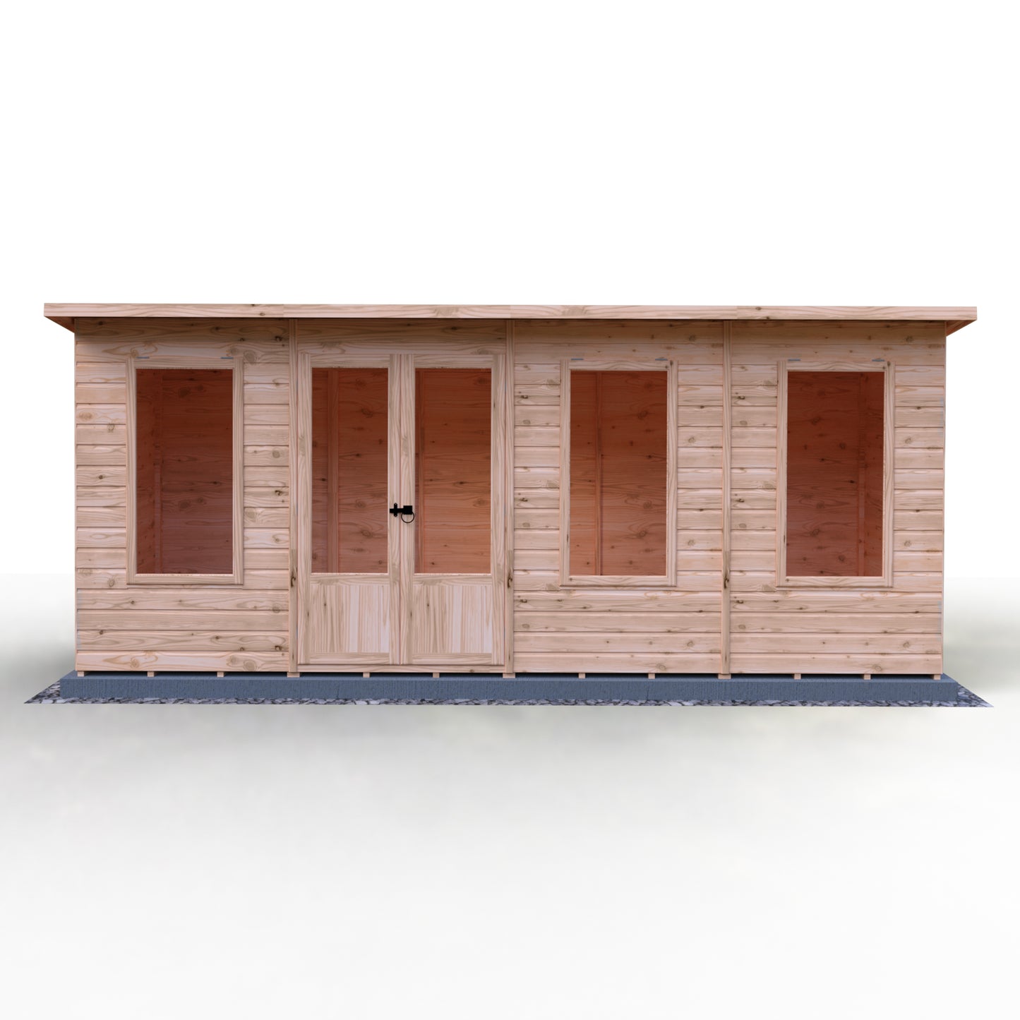Shire Peony Pent Summerhouse 16x6