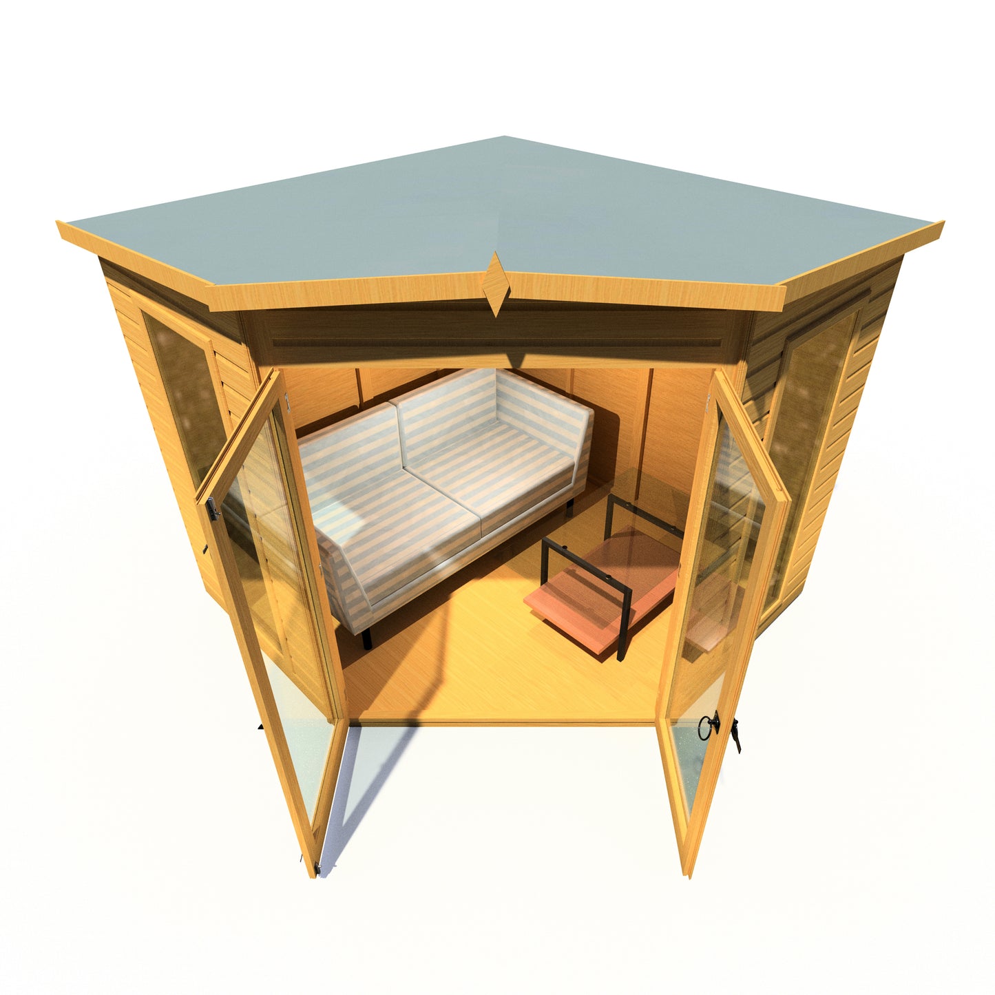 Shire Barclay Corner Summerhouse 8x8