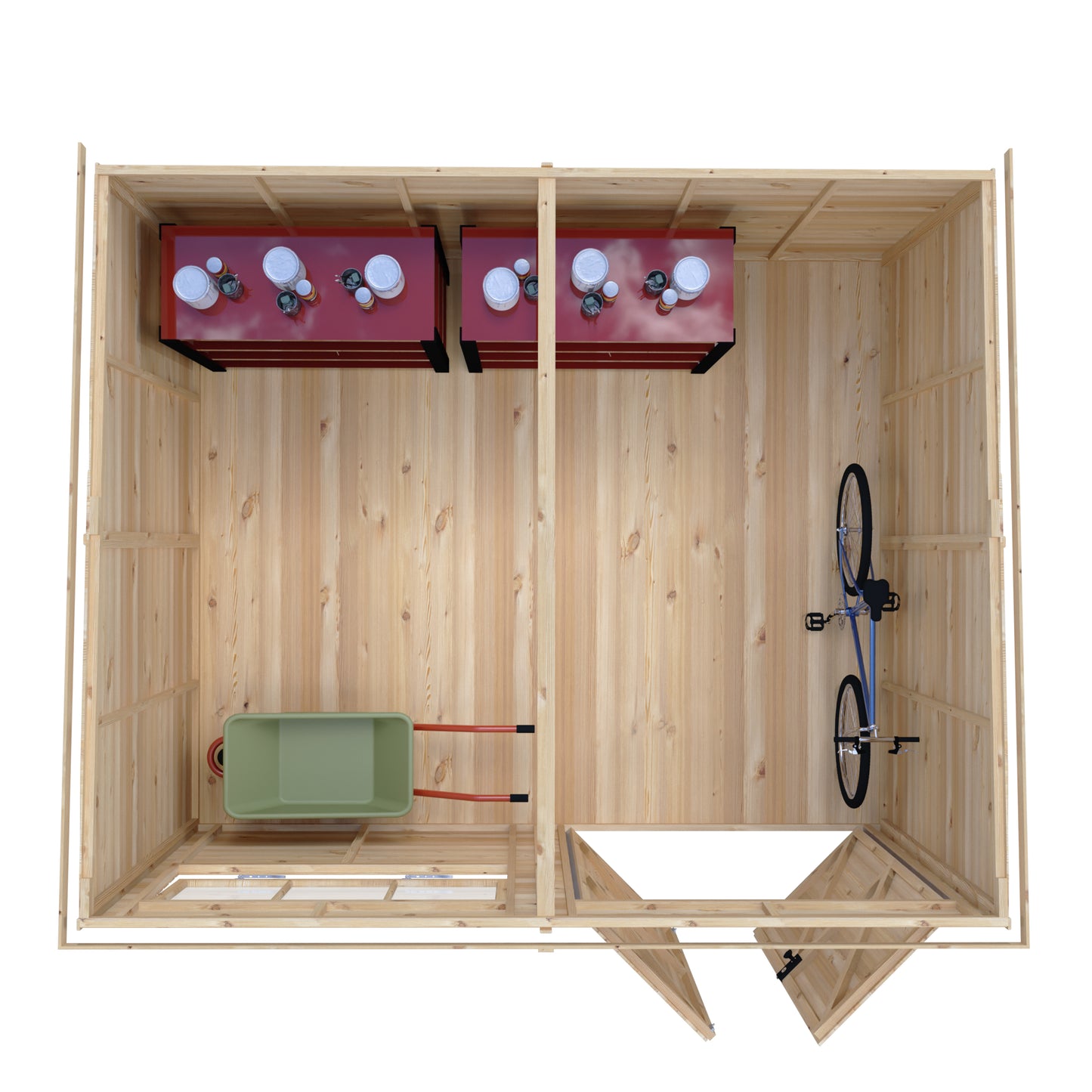 Shire Ranger Pent Premium Shiplap Garden Shed 12x10