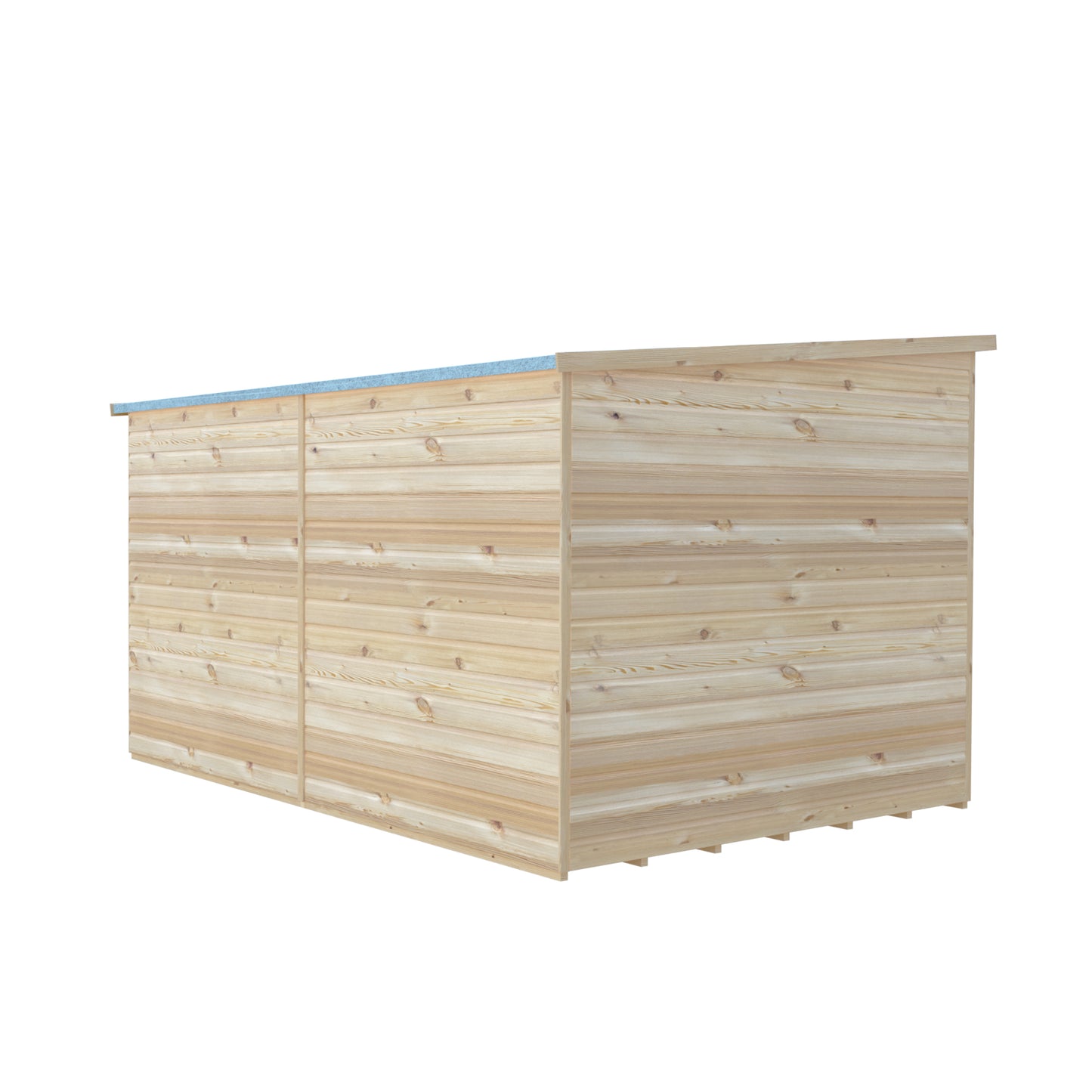 Shire Ranger Pent Premium Shiplap Garden Shed 12x8