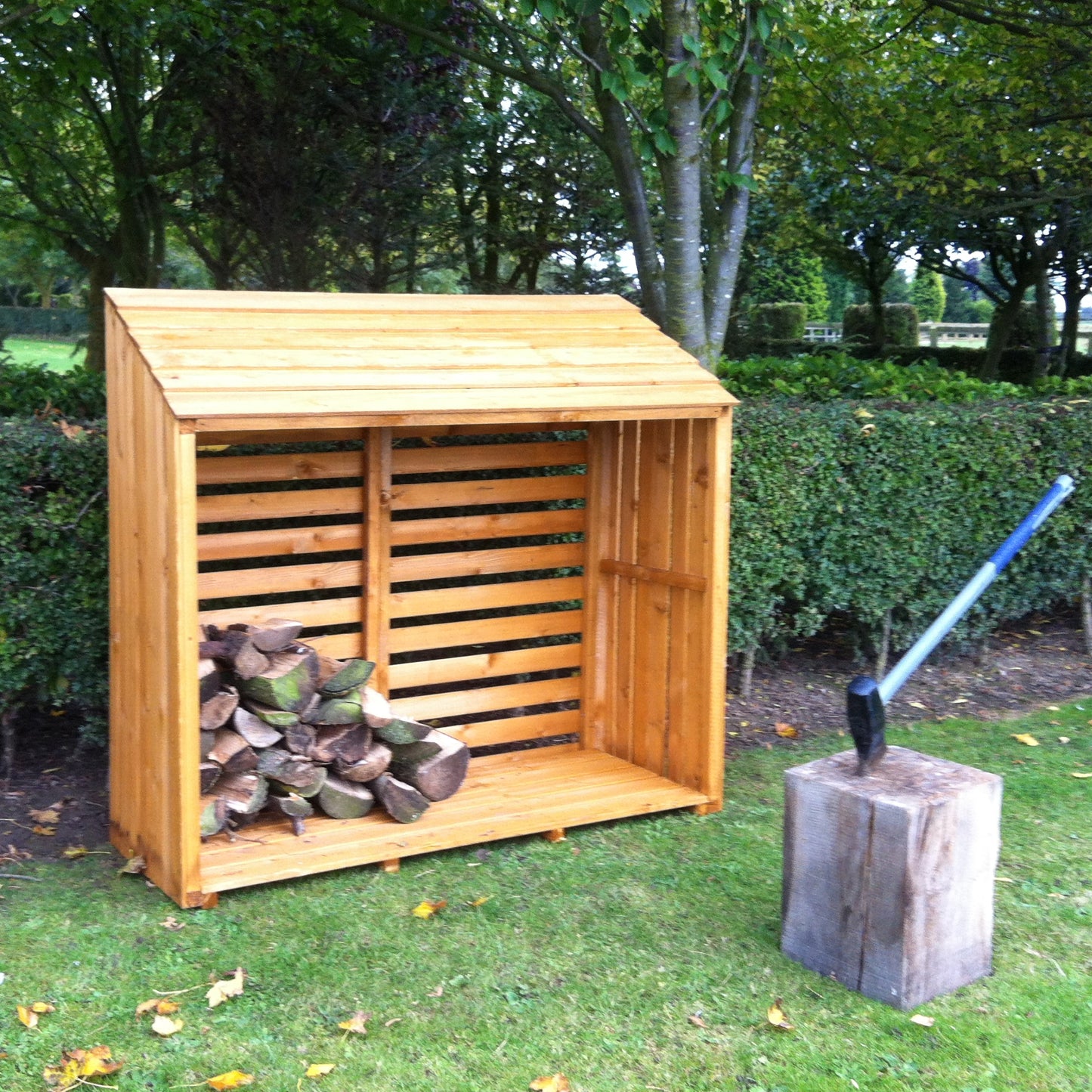 Shire Heavy Duty Wooden Log Store 5 x 2