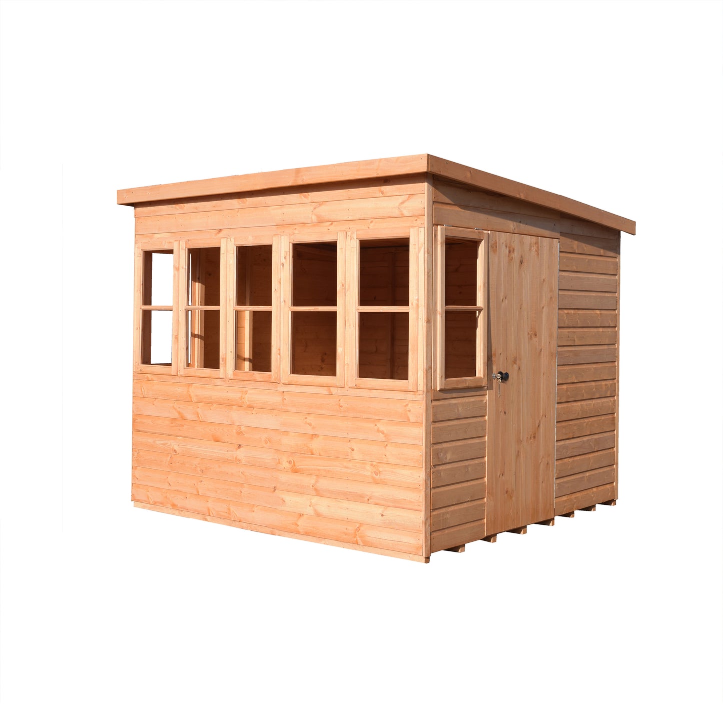 Shire Sun Pent Shiplap Potting Shed 8x6