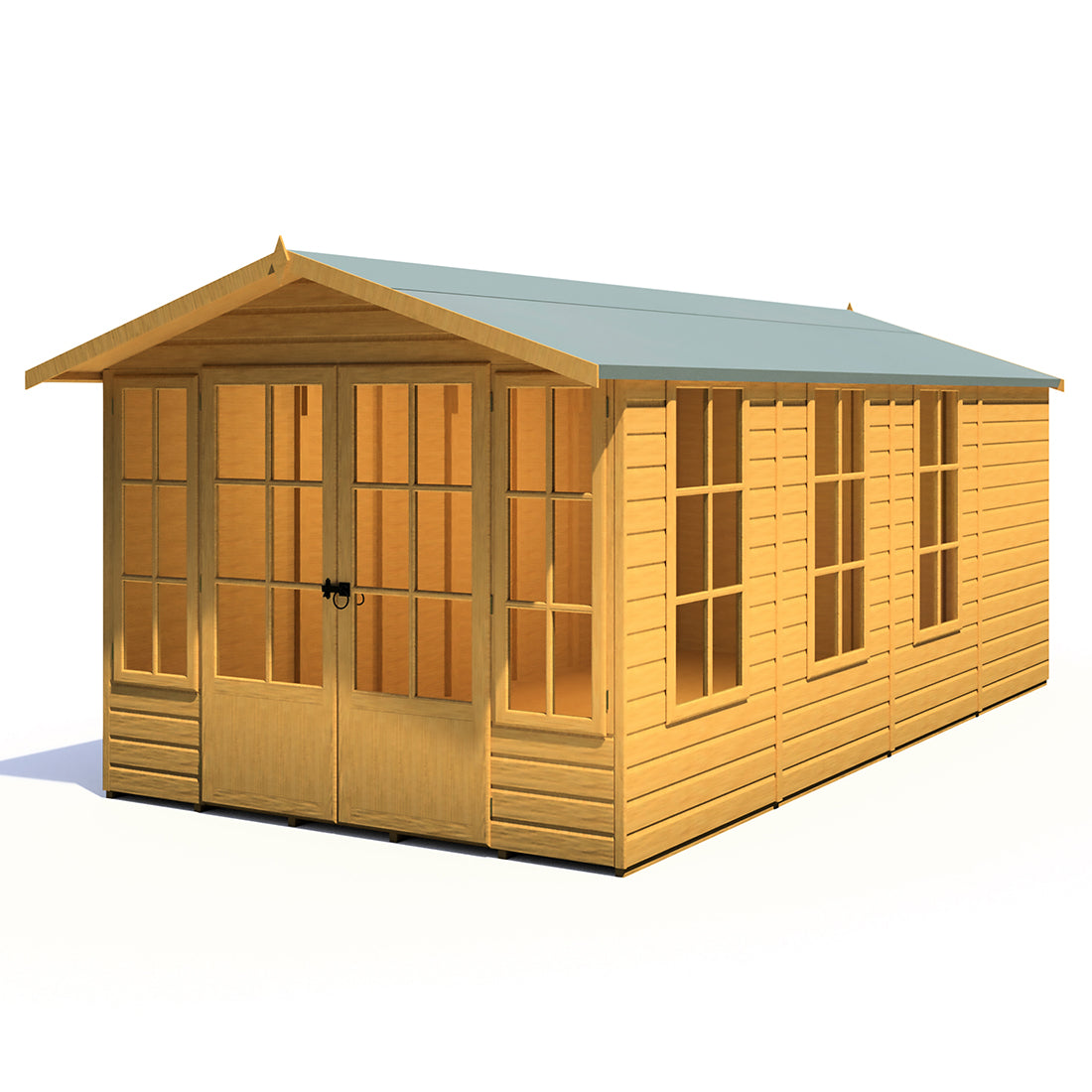 Shire Delmora Tongue and Groove Summerhouse 8' x 16'