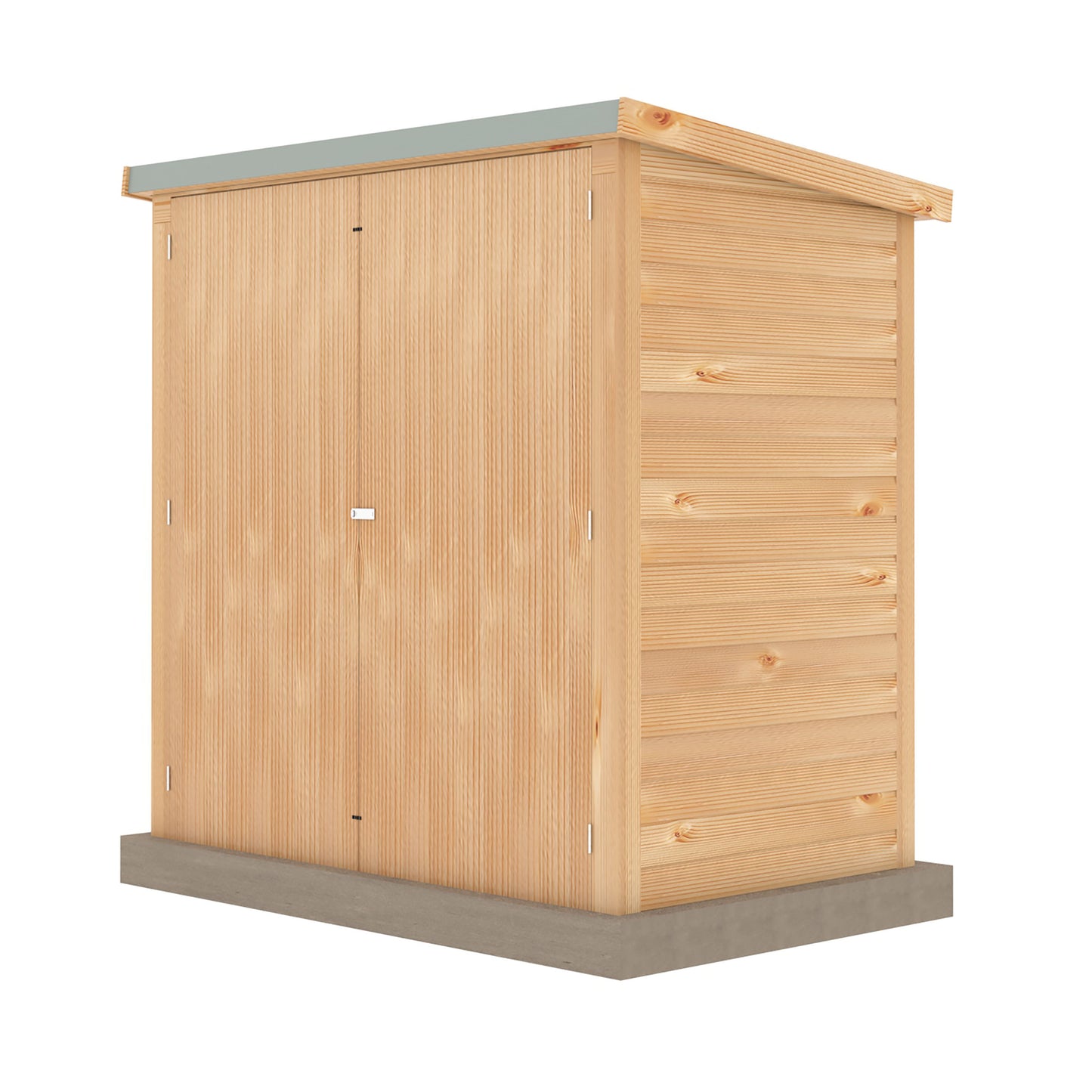 Shire Shiplap Tall Push Bike Storage Shed 7' x 4' (No Floor)