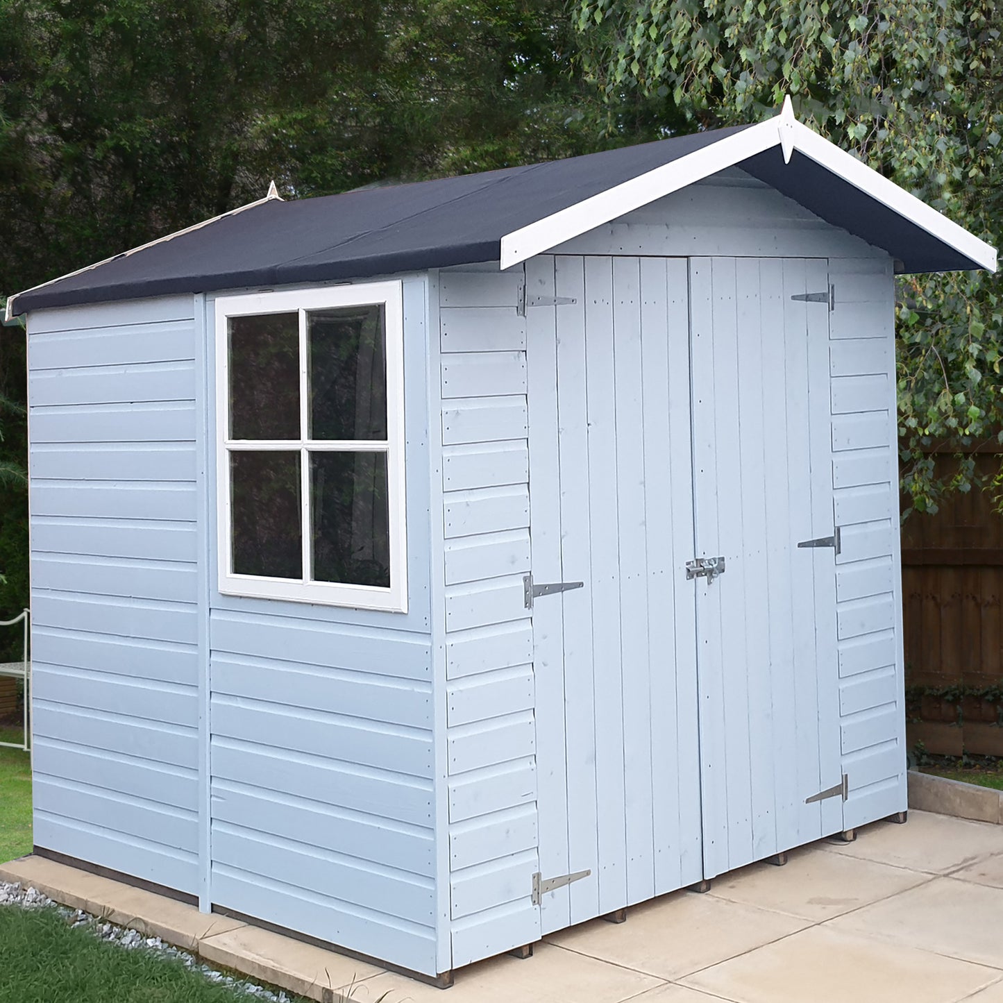 Shire Alderney Shiplap Tongue & Groove Apex Shed 7x7