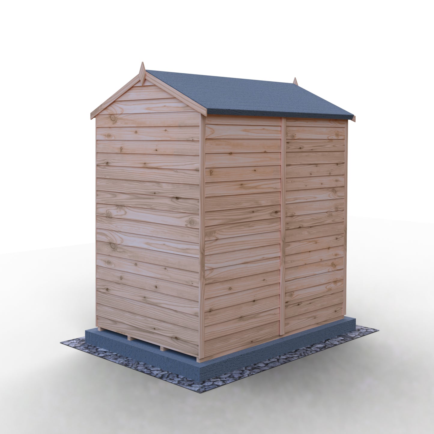 Shire Reverse Apex Dip Treated Amaryllis Overlap Garden Shed 6x4
