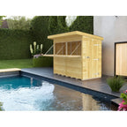 Elmstead Timber Garden Bar Pent Shed