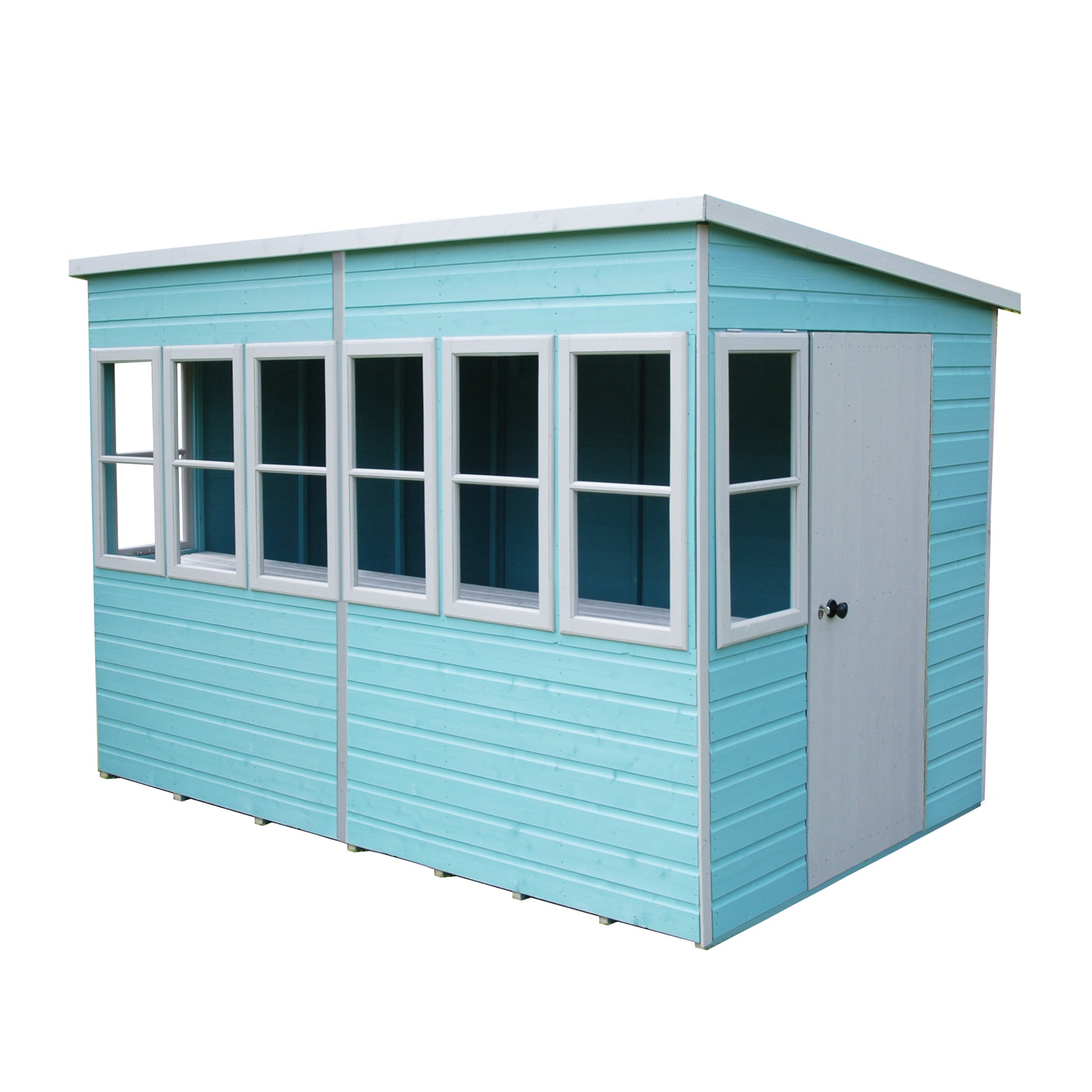 Shire Sun Pent Shiplap Potting Shed 10x6