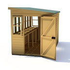 Shire Sun Pent Shiplap Potting Shed 10x6