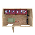 Shire Pent Shiplap Tongue & Groove Garden Shed 10x6