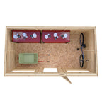 Shire Pent Shiplap Tongue & Groove Garden Shed 12x6
