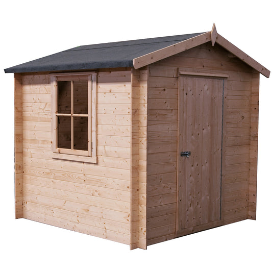 Shire Danbury 19mm Log Cabin 7x7