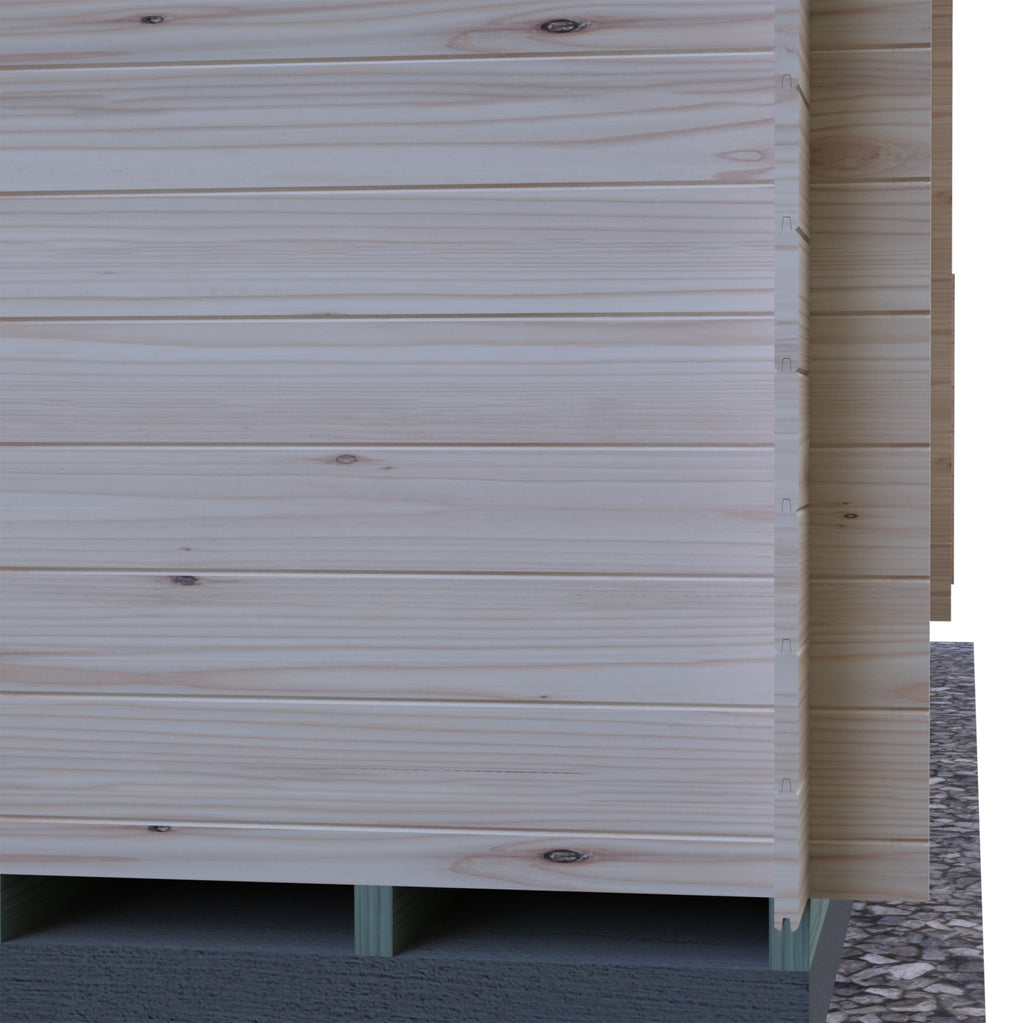 Shire Maulden 19mm Log Cabin With Veranda 10x10