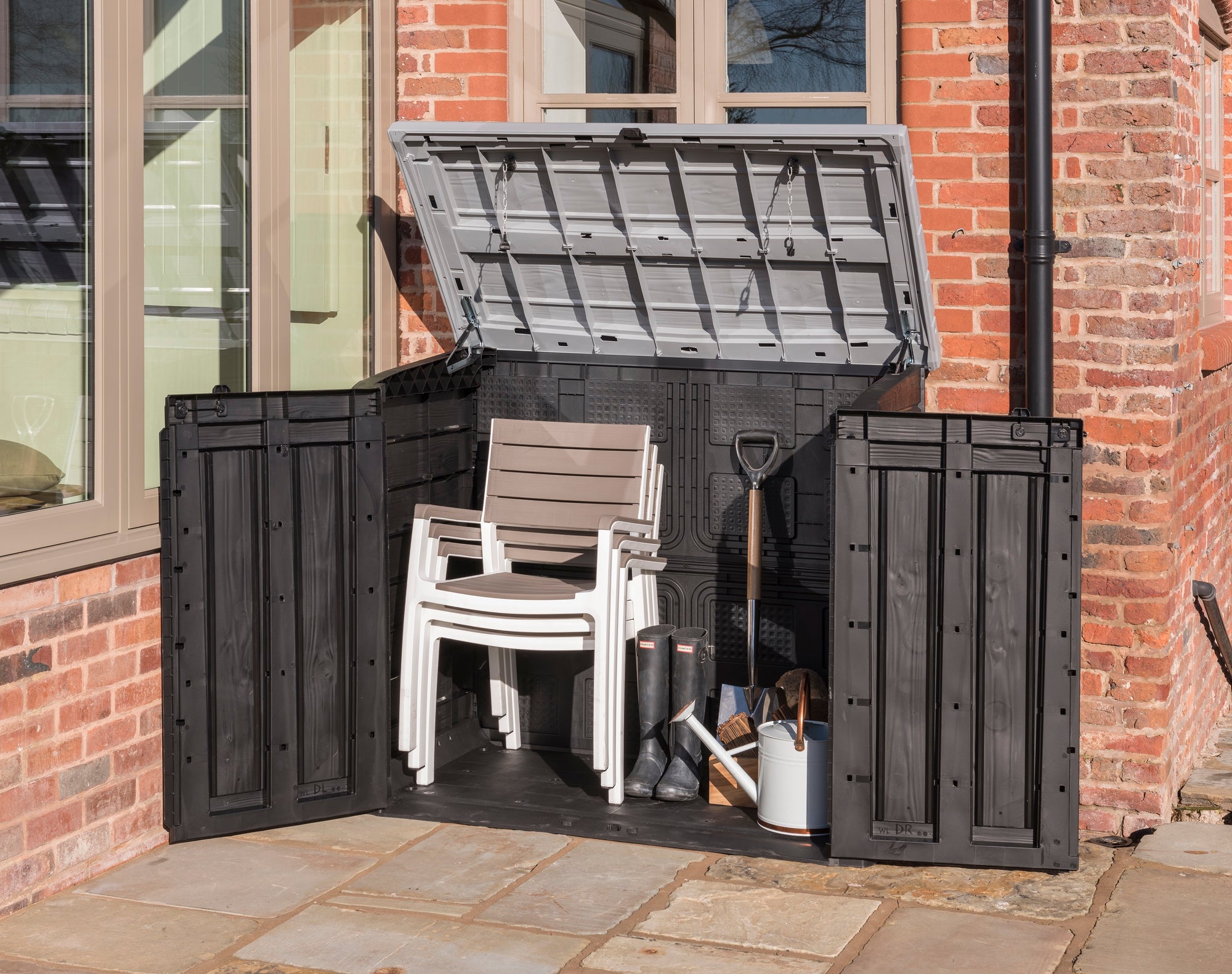 Keter Hideaway XL Garden Storage / Waste Bin Storage