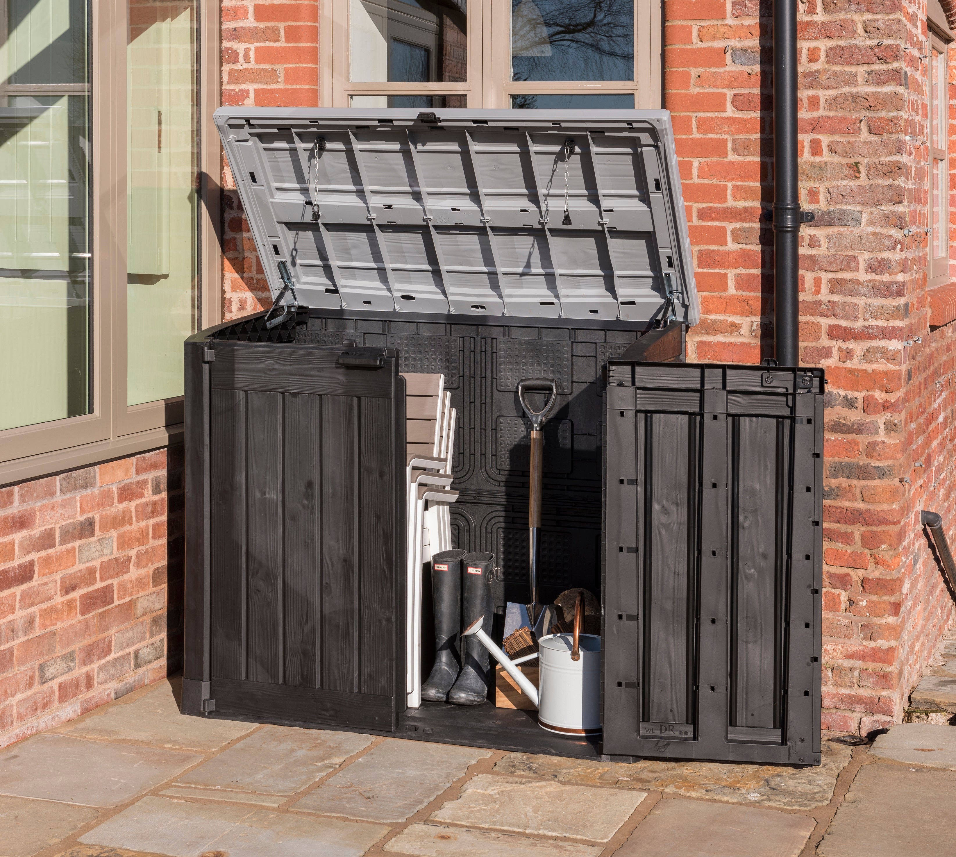 Keter Hideaway XL Garden Storage / Waste Bin Storage