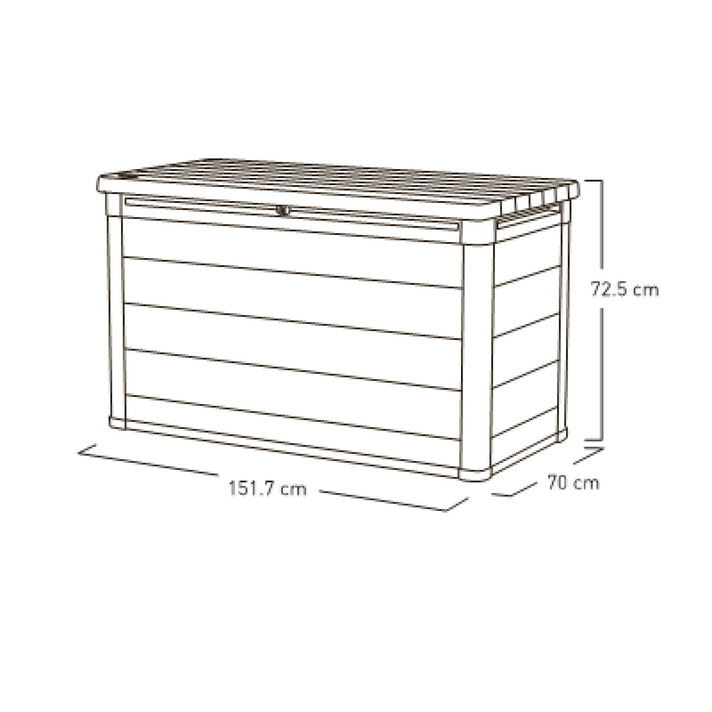 Keter Denali Duotech Deck Box (Storage Box)