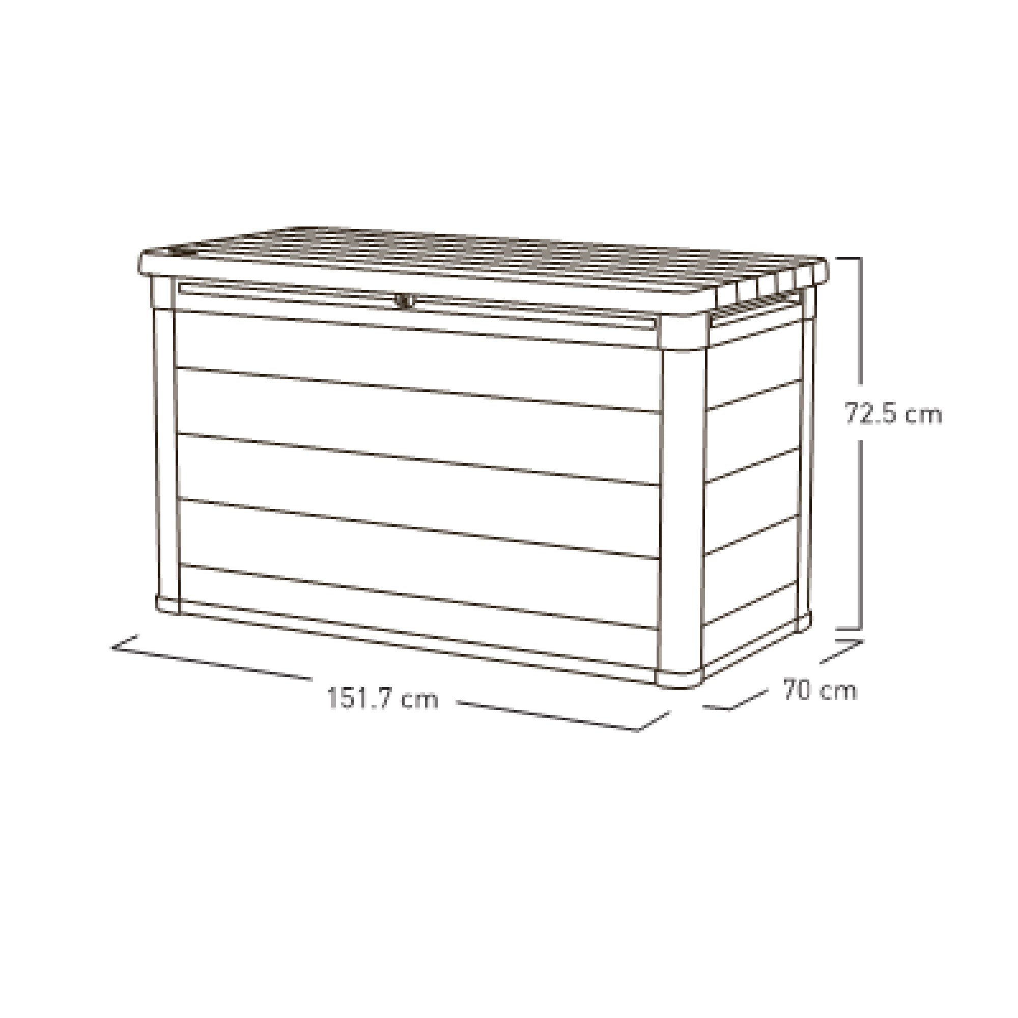 Keter Denali Duotech Deck Box (Storage Box)