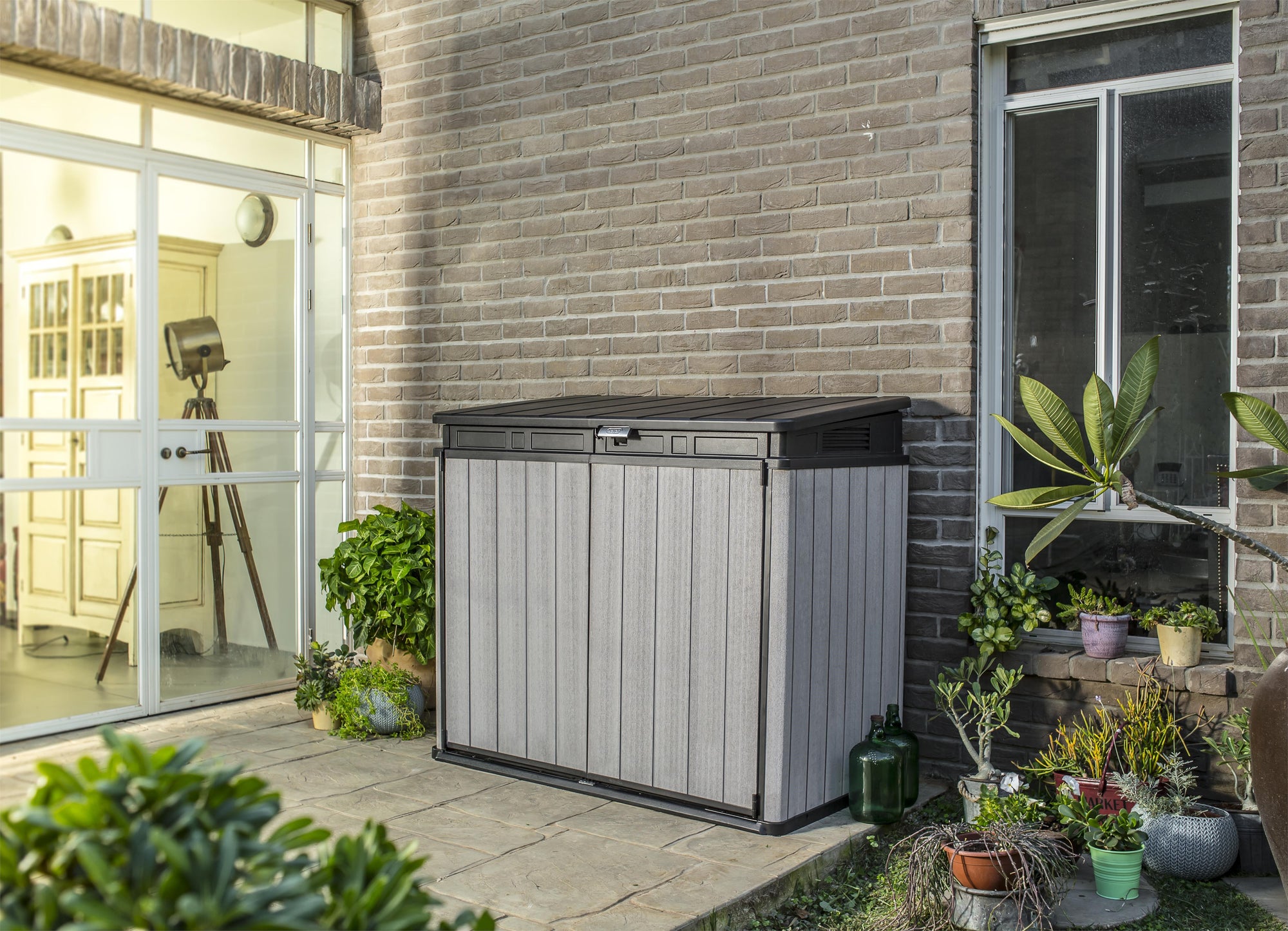 Keter Duotech Elite Garden Storage / Waste Bin Storage
